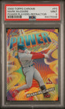 Mark McGwire 2000 Topps Chrome Power Players Refractor PSA 9 Mint