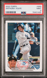 Anthony Volpe 2023 Topps #460  PSA 9 Rookie Yankees